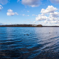 Kleines Panorama vom Gudelacksee in Lindow